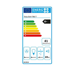 Hotte standard Teka 40487181 70 cm 700 m3/h 72 dB 270W Acier