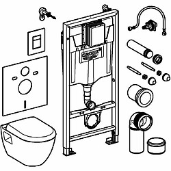 GROHE Pack bundle WC - 6 L - 1,13 m