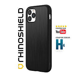 COQUE SOLIDSUIT MÉTAL BROSSÉ POUR APPLE IPHONE 12 / 12 PRO (6.1) - RHINOSHIELD™ 