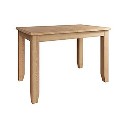 Mes Table à manger extensible 120-160x75 cm en chêne clair - ARTIK