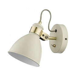 Luminaire Center Spot Frederick Laiton antique,crème 1 ampoule 1,8cm