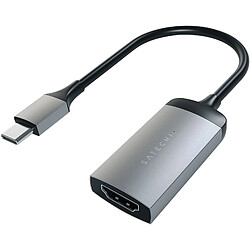 Adaptateur USB-C vers HDMI Satechi Gris Adaptateur USB C vers HDMI Résolution 4K 60Hz Compact Satechi gris sidéral