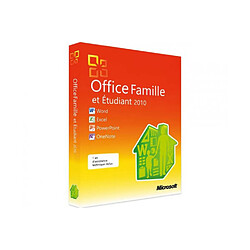 Microsoft Office 2010 Famille et Etudiant (Home & Student) - Clé licence à télécharger - Livraison rapide 7/7j