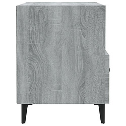 Acheter Maison Chic Table de chevet,Table de nuit,Table d'appoint pour salon Sonoma gris Bois d'ingénierie -MN21244