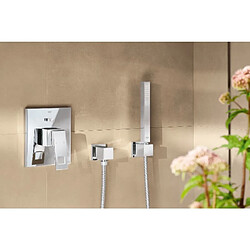 MITIGEUR MONOCOMMANDE ENCASTRE DOUCHE ET BAIGNOIRE ECUBE GROHE AVEC INVERSEUR