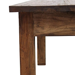 Acheter vidaXL Table basse bois d'acajou massif 98x73x45 cm