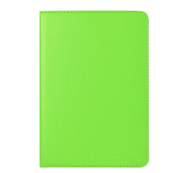 Wewoo Smart Cover vert pour iPad mini 4 Litchi Texture 360 degrés Rotation Smart Case en cuir avec support