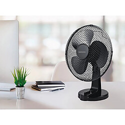 Ventilateur à pied 30 cm 45 W Noir Daewoo DW-DI-9407