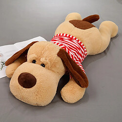 Universal 1 pièce 70cm taille géante douce couchée fourrure de chien peluche jouet peluche animal coussin coussin coussin enfant bébé anniversaire cadeau de Noël | Peluche animal en peluche (rouge)