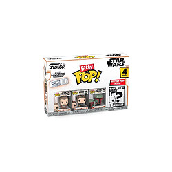 Pack 4 Figurines Funko Bitty Pop Mandalorian Marshal