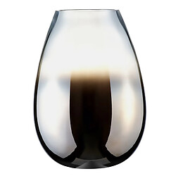 Modern Living Vase en verre H. 24 cm EDEN Fumé