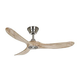 Avis Casafan Ventilateur Eco Genuino 122cm Chromé Bois naturel