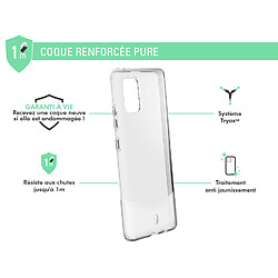 Force Case Coque Renforcée pour Samsung Galaxy A51 5G PURE Transparent