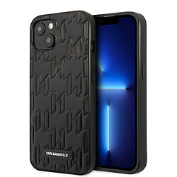 Coque arrière Karl Lagerfeld pour iPhone 13 -noir