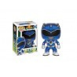 Funko POP TV : Power Rangers - Exclusivité Blue Ranger Metallic Gamestop 