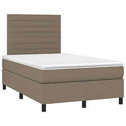 Avis Sommier à lattes,Cadre à lattes de lit et matelas et LED pour Adulte Taupe 120x200cm Tissu -MN15134