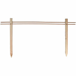 Esschert Garden Support en bois de pin pour plantes Vegetable garden 100 x 50 cm.