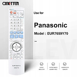 GUPBOO Télécommande Universelle de Rechange Pour Panasonic TV DVD Combo DMR-ES25 DMR-ES35 DMR-E