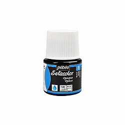 Pebeo Peinture textile Setacolor opaque - Noir - 45 ml