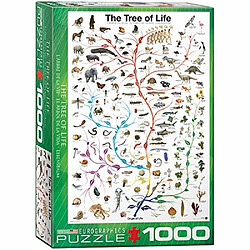 Eurographics Evolution LArbre de Vie Puzzle 1000 piAces Vert