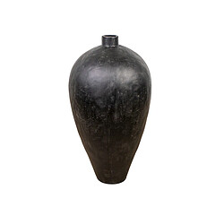 Vase de sol Alexandra House Living Noir Céramique 45 x 85 x 45 cm 