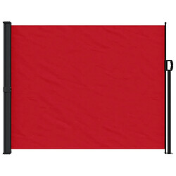 Avis Maison Chic Auvent latéral rétractable | Store latéral | Brise-vue latéral rouge 160x300 cm -GKD87926