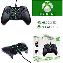 Freaks And Geeks Manette Xbox one - X-S + PC Noire Contrôleur de jeu MICROSOFT filaire 3M - NOIRE Idée cadeau