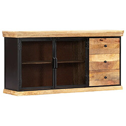 Maison Chic Buffet,Meuble de Rangement,commode pour salon,Cuisine 150x40x75 cm Bois de manguier solide -MN22360