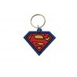 Pop-Art-Products - Porte Clé Superman- En Gomme- Taille 4cm 