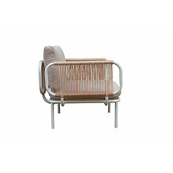 Avis Salon de Jardin Modulable en Aluminium - 5 Places - BALI - BEIGE - CEZARE