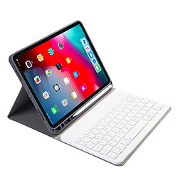 Avis Wewoo RK11 Pour iPad Pro 11 pouces Texture Soie Détachable En Plastique Clavier Bluetooth Cuir Avec Fente Stylo Et Fonction Stand Rouge