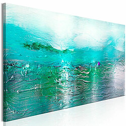 Paris Prix Tableau Imprimé Turquoise Landscape Narrow 45 x 135 cm 