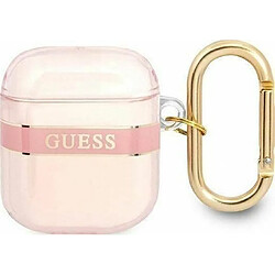 Guess Maroquinerie Guess GUA2HHTSP Coque pour AirPods Rose/Rose 