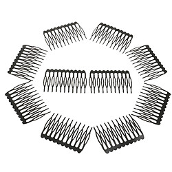 Ensemble De 10Pcs De Peignes Cheveux En Metal Accessoire Coiffure Beauté Pièce Bébé Enfant Femme