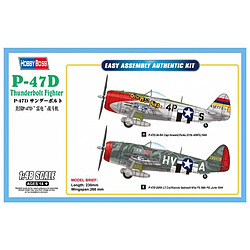 Hobby Boss Maquette Avion P-47d Thunderbolt Fighter