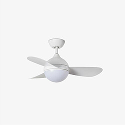 faro Plafonnier ventilateur Hvar blanc mat 54,9 Cm