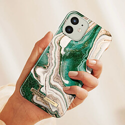 Avis iDeal of Sweden Coque pour iPhone 12 Mini Marbré Luxe Ultra fine Golden Jade Marble Vert Foncé