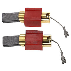 vhbw 2x Balais de charbon pour moteur 5 x 15 x 30mm compatible avec Miele W701(DE), W701(DK), W701(NO), W715(DE), W715(NL) machine à laver 