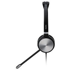 Avis Yealink UH36 Dual Casque Avec fil Arceau Bureau/Centre d'appels USB Type-A Noir, Argent