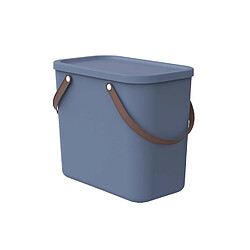 Conteneur de stockage Rotho Albula Bac de tri de 25 litres - bleu