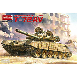 Amusing Hobby Maquette Char T-72av Full Interior