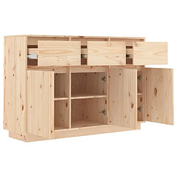 Acheter Maison Chic Buffet,Meuble de Rangement,commode pour salon,Cuisine 110x34x75 cm Bois massif de pin -MN34337