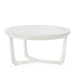 Table Basse Thai Natura Gris 80 x 40 x 80 cm 