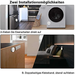 Avis Universal Bande lumineuse de nuit détecteur de mouvement 3 paquets, capteur LED alimenté par batterie bande lumineuse de nuit magnétique et adhésif chambre à coucher, chambre d'enfants, escalier, couloir, sous-sol, placard, (blanc)