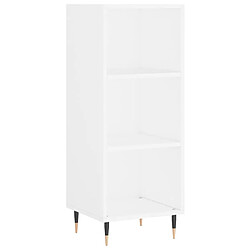 Acheter Maison Chic Buffet,Meuble de Rangement,commode pour salon,Cuisine Blanc brillant 34,5x32,5x180 cm Bois d'ingénierie -MN52241