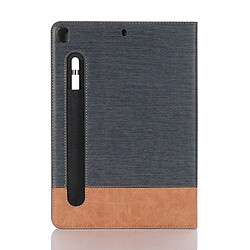 Avis Wewoo Pour iPad 10.2 / 10.5 Cross Texture Horizontal Flip Housse en cuir PU avec support et fentes cartes et portefeuille bleu foncé