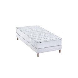 Idliterie Ensemble Matelas Ressorts COSMOS + Sommier - Made in France