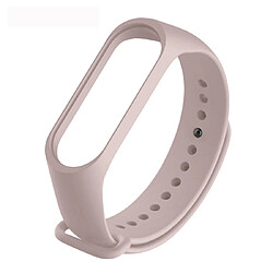 Wewoo Bracelet pour montre connectée Bracelets de remplacement en TPU souple Pure Color Xiaomi Mi Band 4hôte non inclus rose 