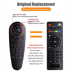 Universal G30S Air Mouse, clavier sans fil, télécommande vocale, support 33 touches et apprentissage infrarouge, Android TV Box H96 max x96 max | télécommande pas cher