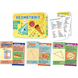 Asmodee Aritma Géométriko - Jeux de société - Jeux de Cartes - Jeux éducatif - Jeux Enfant à partir de 7 Ans - 2 à 8 Joueurs - Version française